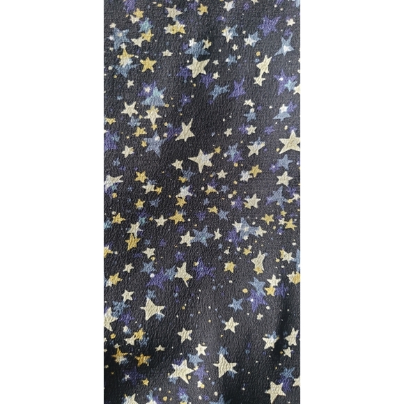 6. J.Crew Ruffle-back silk dress in starry sky print - Picture 5 of 8